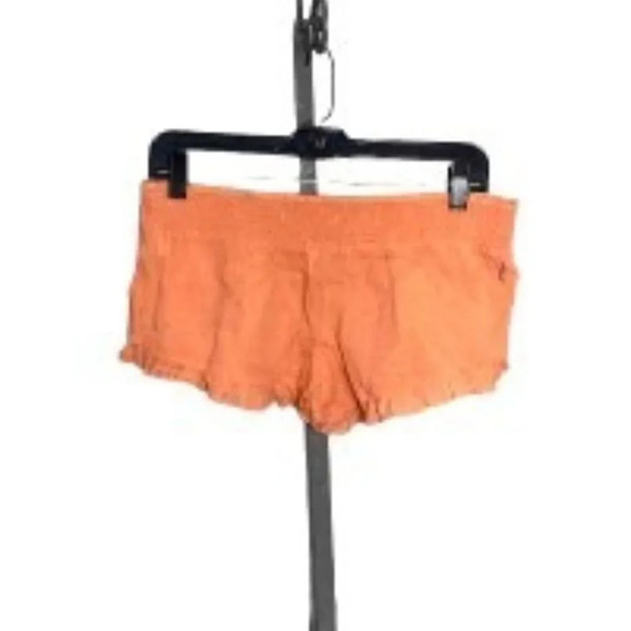 Rip‎ Curl Orange Embroidered Shorts - Picture 1 of 4